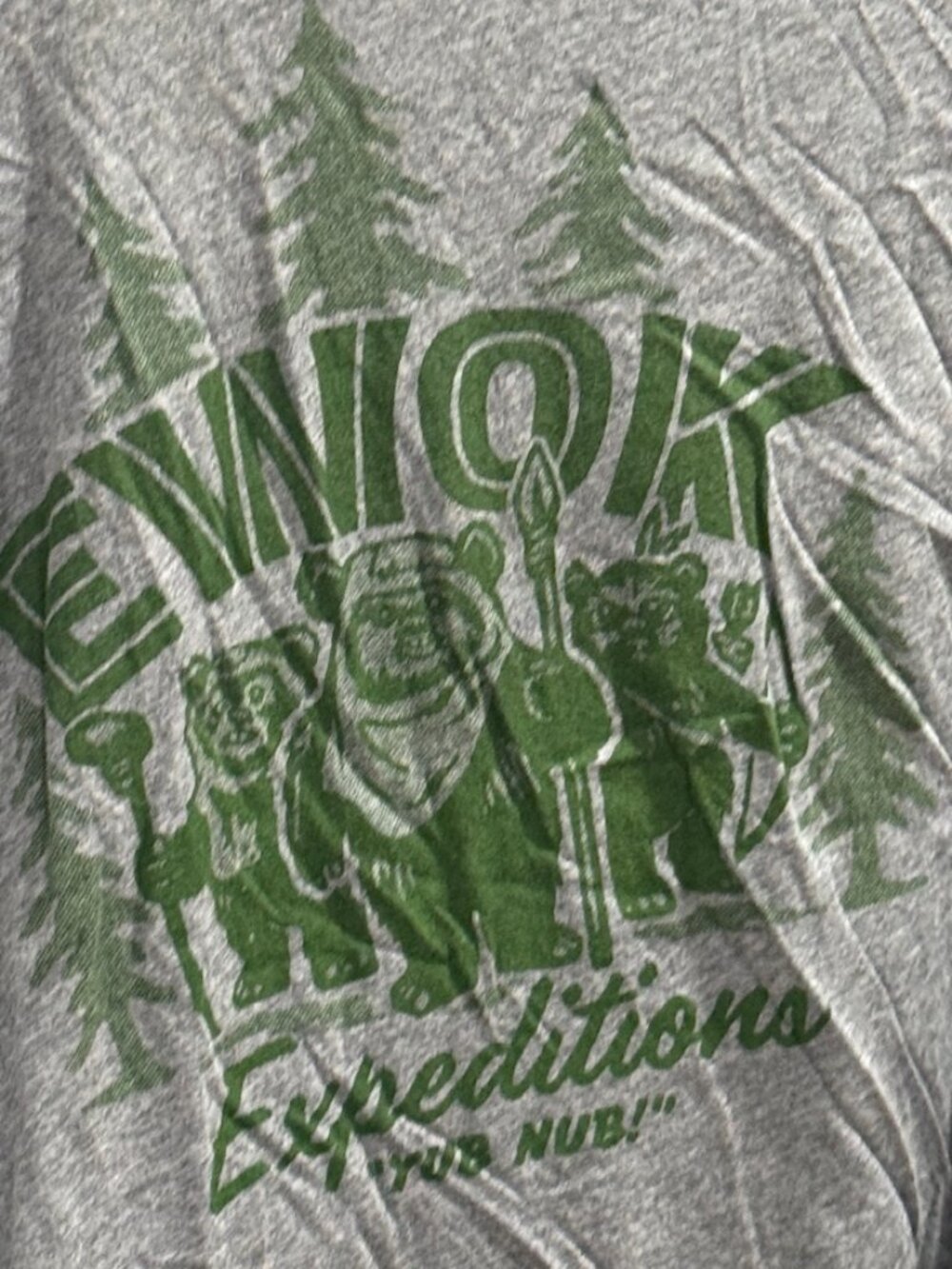 Women's Torrid size 5 short sleeve Star Wars Ewok  T-Shirt